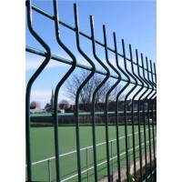 vinyl coated 75 x 75mm 25mm x 25mm galvanized 3D welded iron wire mesh fence