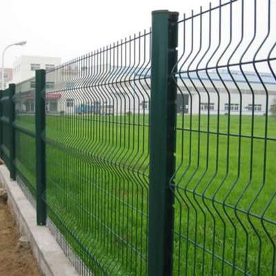 China Curved 2x2 galvanized welded wire mesh