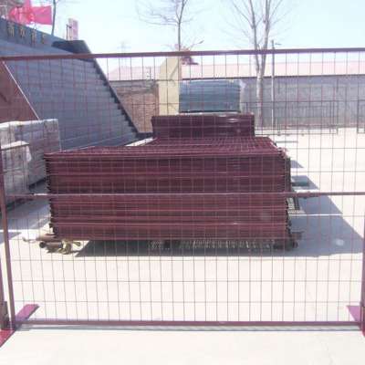 welded square tube pvc canada temporary fence panel