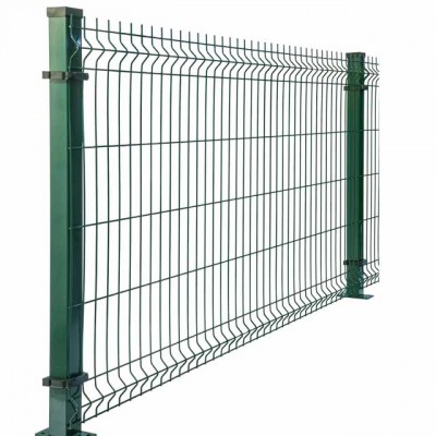 Powder coated Prism 3-D Fence System / Prism 3D Fence System / 3D Wire Mesh Fence System