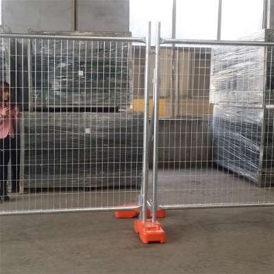 Easily Assembled welded mesh temporary fence for major public